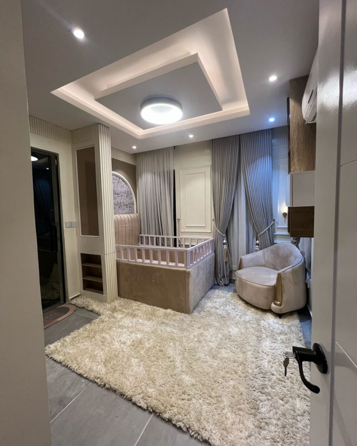 Nursery room interior design project - Completed